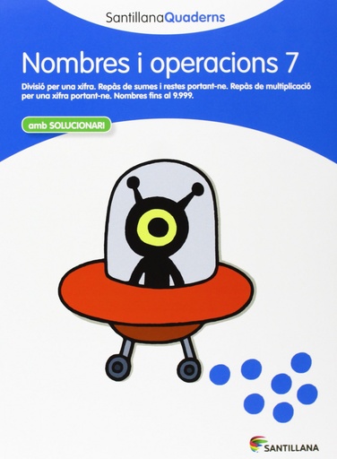 [9788468013886] Nombres i operacions, Educación Primaria. Quadern 7