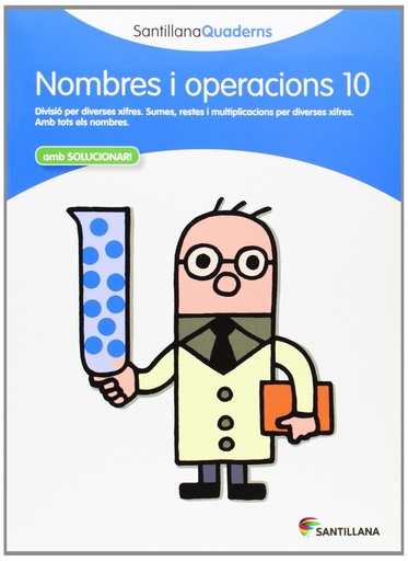 [9788468013916] Nombres i operacions, Educación Primaria. Quadern 10