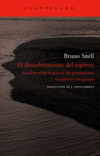[9788496834224] El descubrimiento del espíritu