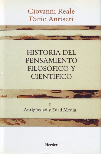 [9788425415876] Historia del pensamiento filosófico y científico I