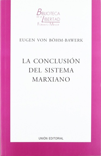 [9788472093485] La conclusión del sistema marxiano