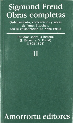 [9789505185788] O.C FREUD 2 ESTUDIOS SOBRE LA HISTERIA