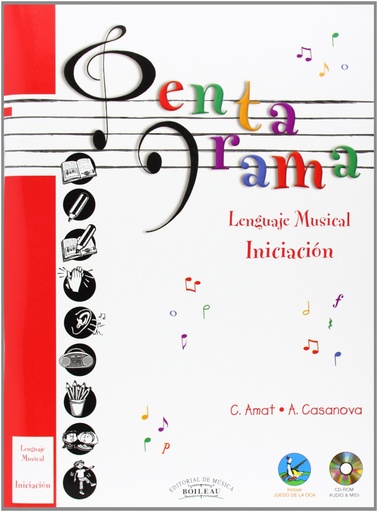 [9788480207430] Pentagrama:pre-lenguaje musical iniciación