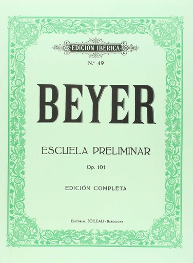 [9788480203630] Escuela preliminar op.101