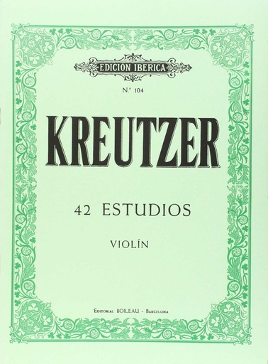 [9788480204194] 42 estudios violín