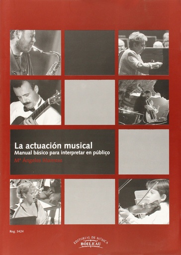 [9788480207997] Actuación musical:manual básico interpretar público