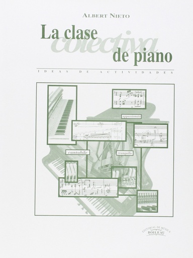 [9788480207485] La clase colectiva del piano