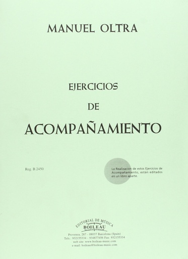 [9788480207010] Ejercicios de acompañamiento para piano