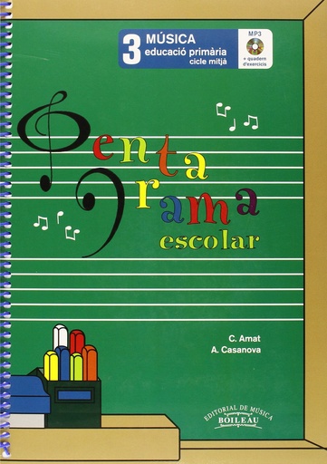 [9788480208062] Pentagrama escolar 3:quadern d´ exercices