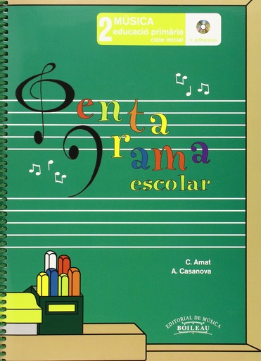 [9788480207645] Pentagrama escolar 2:+ adhesius