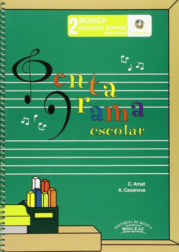 [9788480207652] Pentagrama escolar 2 ciclo inicial