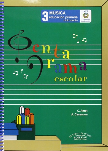 [9788480208086] Pentagrama escolar 3 ciclo medio