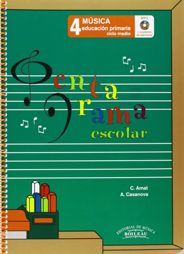 [9788480208222] Pentagrama escolar 4 ciclo medio