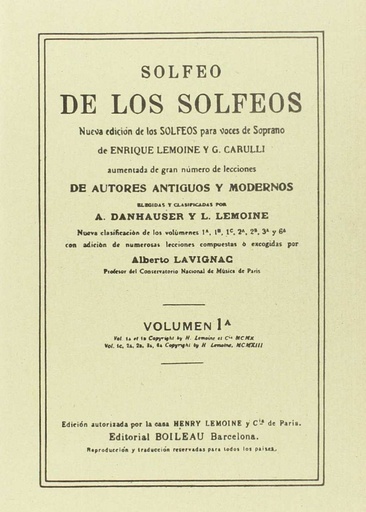 [9788480207393] Solfeo de los solfeos 1A