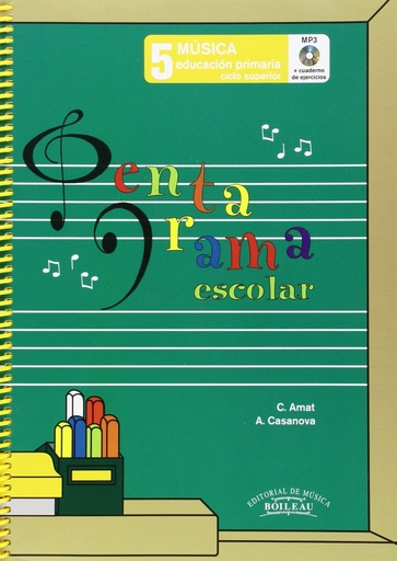 [9788480208482] Pentagrama escolar 5 ciclo superior