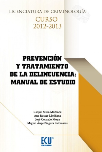 [9788415787419] Prevencion y tratamiento de la delincuencia