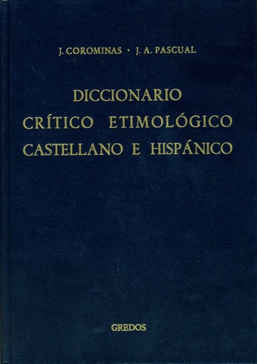 [9788424913656] 3.Diccionario Crítico Etimológico (G-Ma)