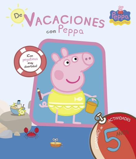 [9788437281223] De vacaciones con Peppa Pig, 5 años