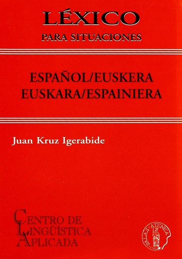 [9788495855190] Léxico para situaciones Español /Euskera-Euskara / Espaineiera