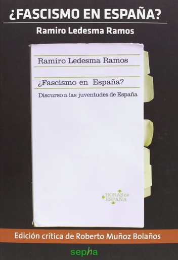 [9788415819189] ¿Fascismo en España?