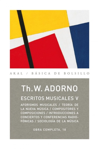 [9788446016885] ESCRITOS MUSICALES V