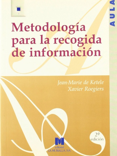 [9788471336378] Metodología para la recogida de información