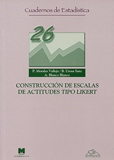 [9788471337375] Construcción de escalas de actitudes tipo Likert