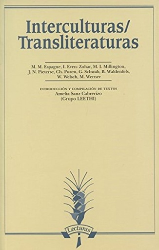 [9788476357262] Interculturas Transliteraturas