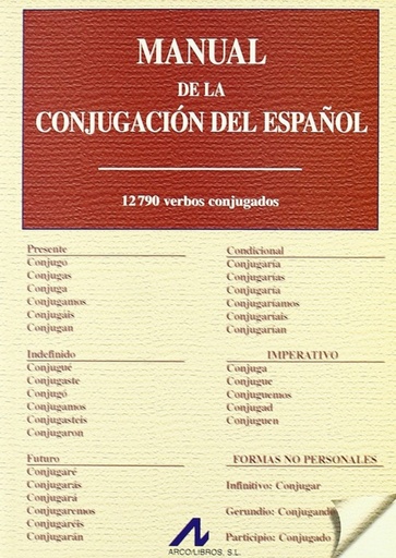 [9788476355077] Manual de la conjugación del español