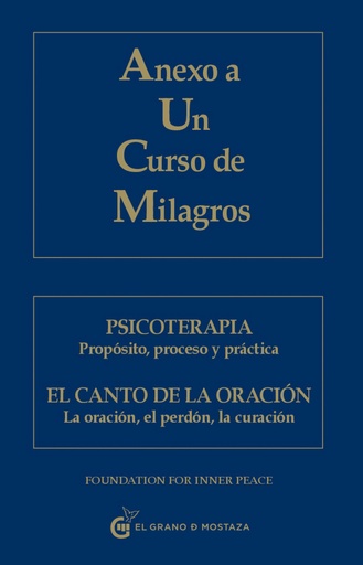 [9788493809140] Anexo a un curso de milagros