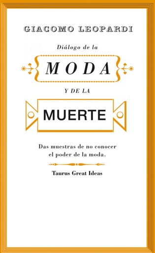 [9788430607242] Diálogo de la moda y de la muerte