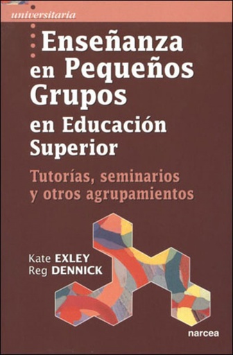 [9788427715448] Enseñanza pequeños grupos educacion superior