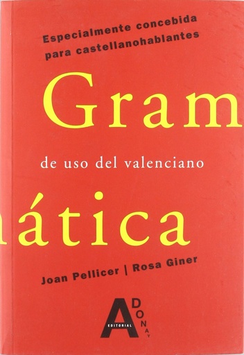 [9788493548308] Gramática de uso del valenciano