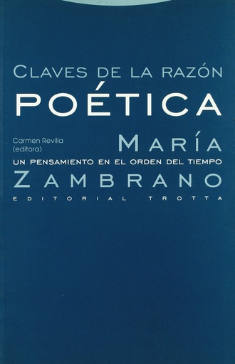 [9788481642575] Claves razón poética