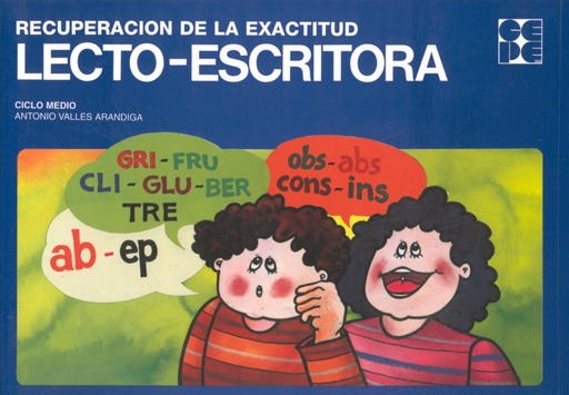 [9788486235932] Recuperación de la exactitud lecto-escritora