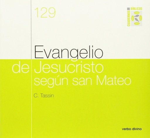 [9788481691979] 129.Evangelio Jesucristo segun san Mateo.(Cuadernos Biblicos)