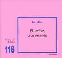 [9788481695298] 116.Levitico Ley Santidad.(Cuadernos Biblicos)