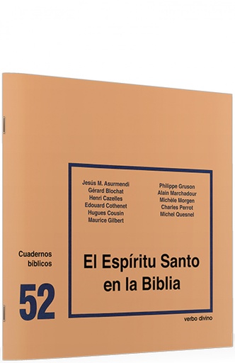 [9788471514806] 52.Espiritu Santo en Biblia.(Cuadernos Biblicos)