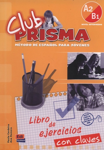 [9788498481587] Club prisma A2/B1 libro ejercicios con claves