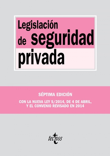 [9788430963577] Legislación de la seguridad privada