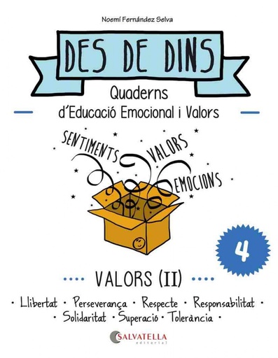 [9788484128236] Valors II: llibertat, perseverança, respecte, responsabilitat