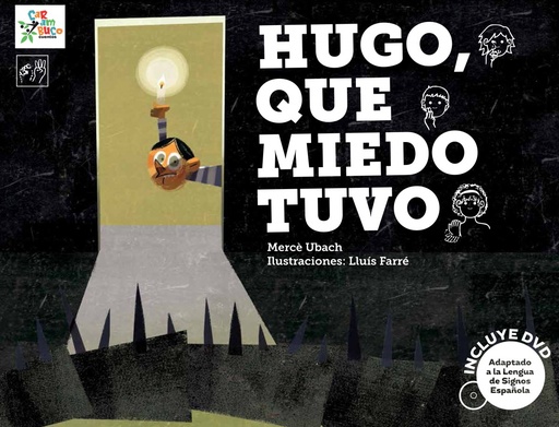 [9788494122545] Hugo, que miedo tuvo