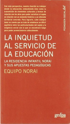 [9788497842051] Inquietud al servicio educación