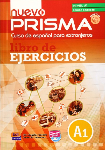 [9788498486018] Nuevo prisma A1 ejercicios +cd. Edición ampliada