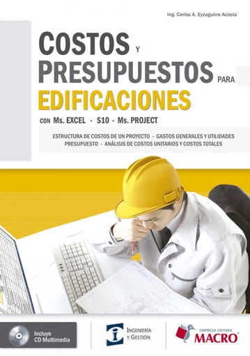 [9786124034732] Costos y Presupuestos para Edifi caciones con Excel 2010 - S