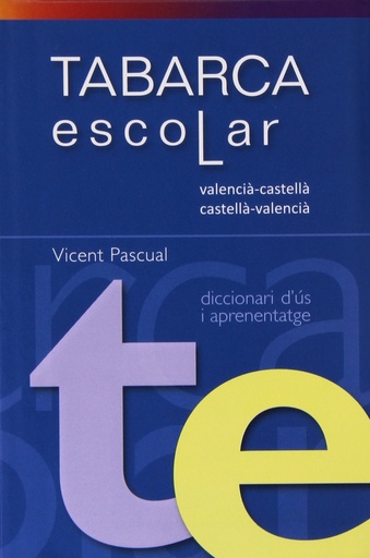 [9788480253307] Diccionari escolar tabarca. Valencia-Castella.VV