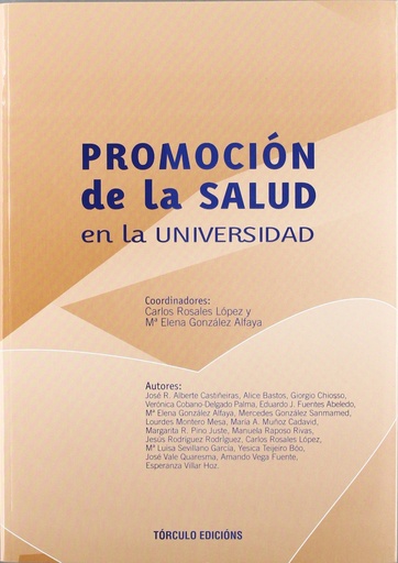 [9788484084822] Promoción de la salud en la universidad