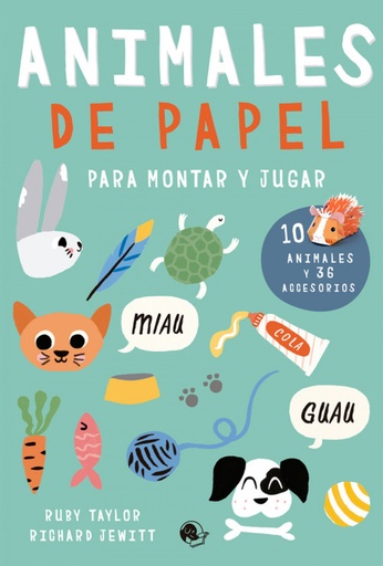 [9788494374647] Animales de papel para montar y jugar