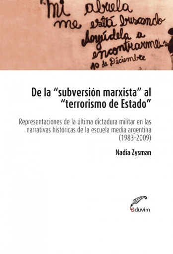 [9789876992060] De la subversión marxista al terrorismo de estado