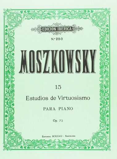 [9788480205665] 15 Estudios de virtuosismo Op.72